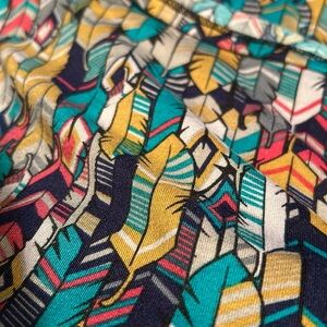 LulaRoe Christy V necked short sleeved shirt size 2xl